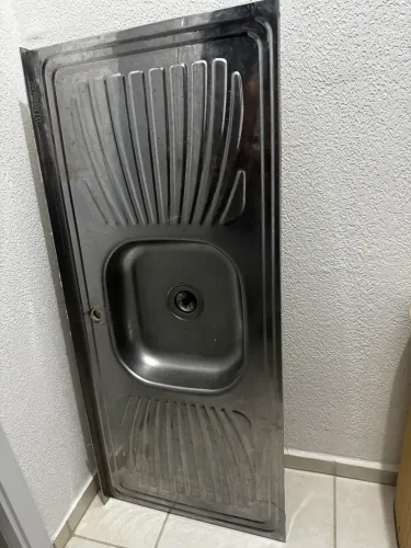 Pia inox 1,20