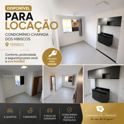 Imóvel para aluguel com 40 metros quadrados com 2 quartos em Centro América - Cuiabá - MT