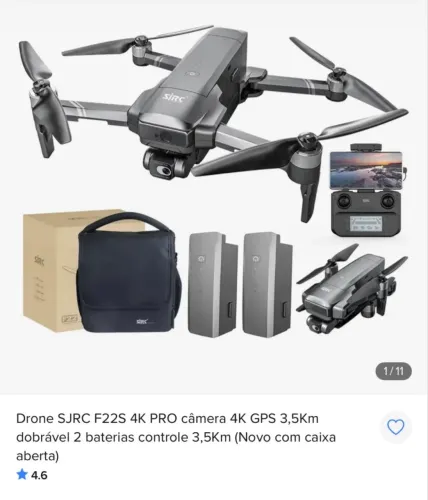Vendo drone pouco tempo de uso