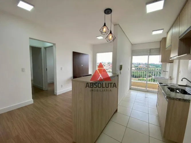 Apartamento com 2 dormitórios para alugar, 52 m² por R$ 2.167,00/mês - Centro - Americana/