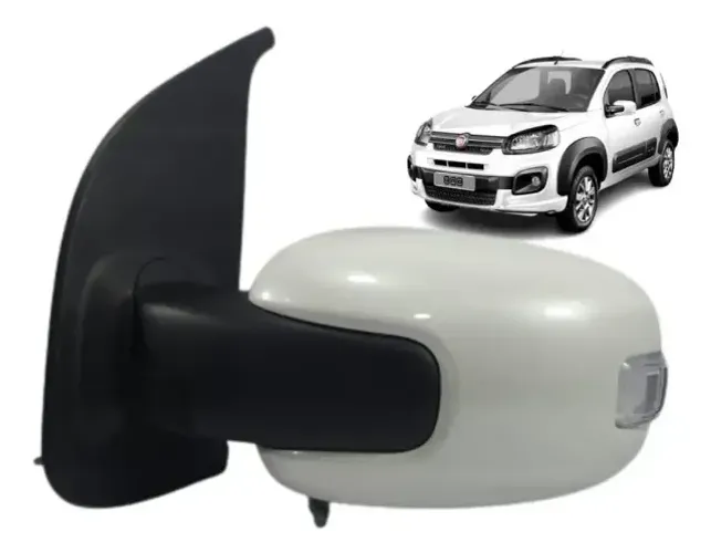 Retrovisor Uno Drive 2015 16 17 18 19 2020 Manual C/pisca Le