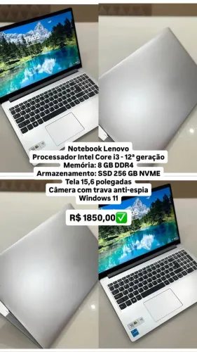 Notebook Lenovo