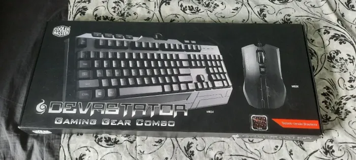 Kit Teclado e Mouse Cooler Master Devastator Gaming Gear Combo