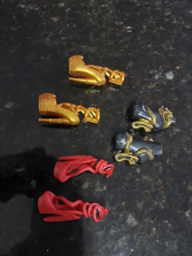 Lote sapatos boneca ever after monster high