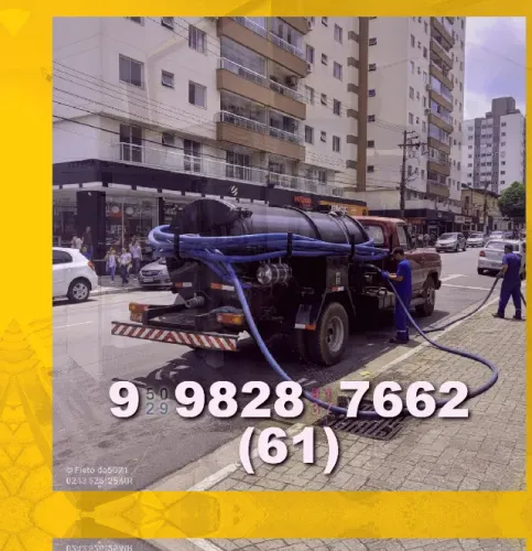 Desentupidora de qualidade para seu esgoto em Águas Claras, Taguatinga e Ceilândia!