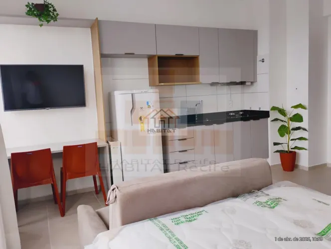 Apartamento para Locação em Recife, Boa Vista, 1 dormitório, 1 banheiro, 1 vaga