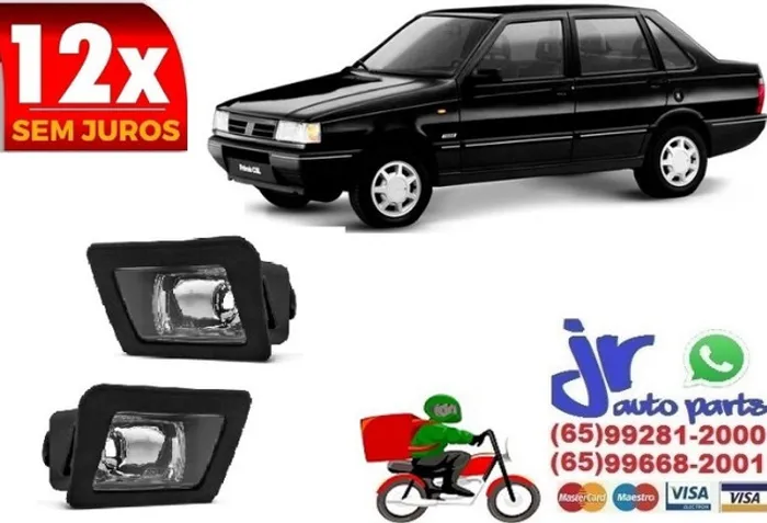 Par Farol Milha Premio 1985 a 1995 Auxiliar Neblina