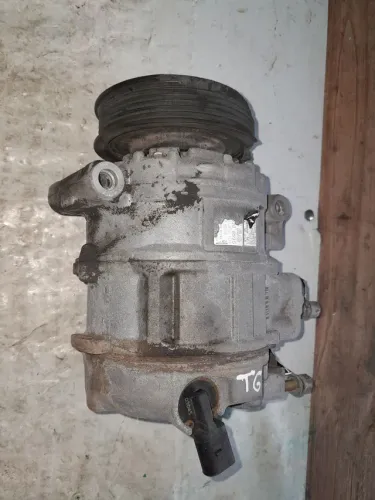 Compressor do Ar Tiguan Jetta TSI 2010 2011 Detalhe na polia
