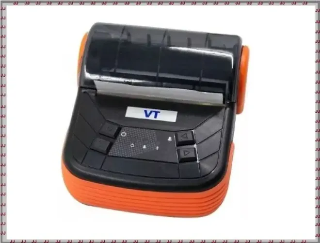 Mini impressora fiscal térmica com bluetooth 80 mm - android