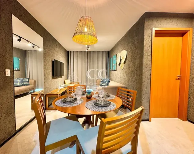 Oportunidade - apartamento porteira fechada à venda na Praia do Patacho (Rota Ecológica do