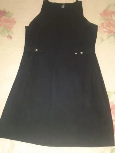 Vestido social preto