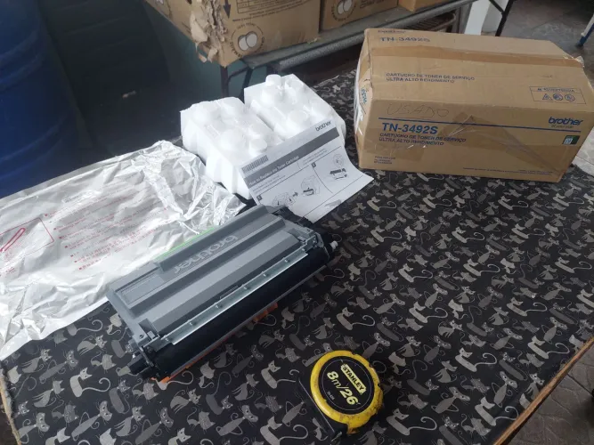 Cartucho de Toner Brother TN-3492S Vazio 