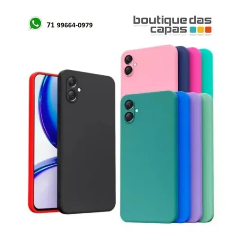 capa tpu cores + proteção da camera samsung a06