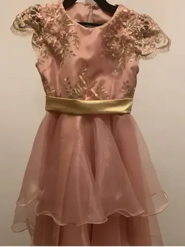Vestido Festa Luxo Infantil 4