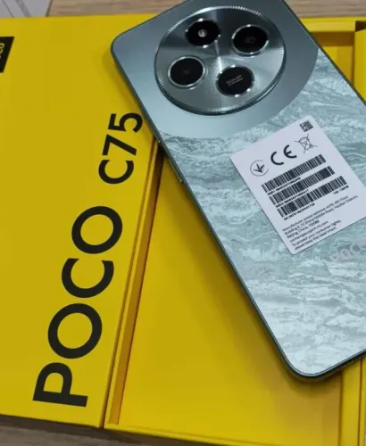 Celular Lançamento Poco C75 4G NFC 256Gb 08Gb Ram Lacrado Global