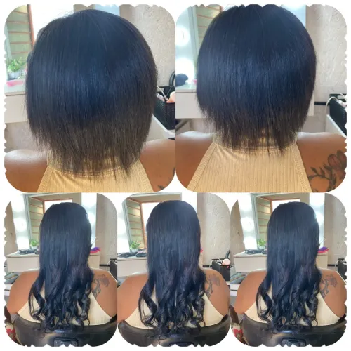 Extensão de Cabelo - Mega Hair - Transformação Incrível!