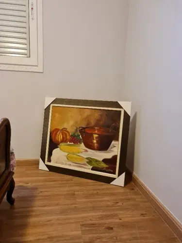 Quadro/pintura em tela - natureza morta