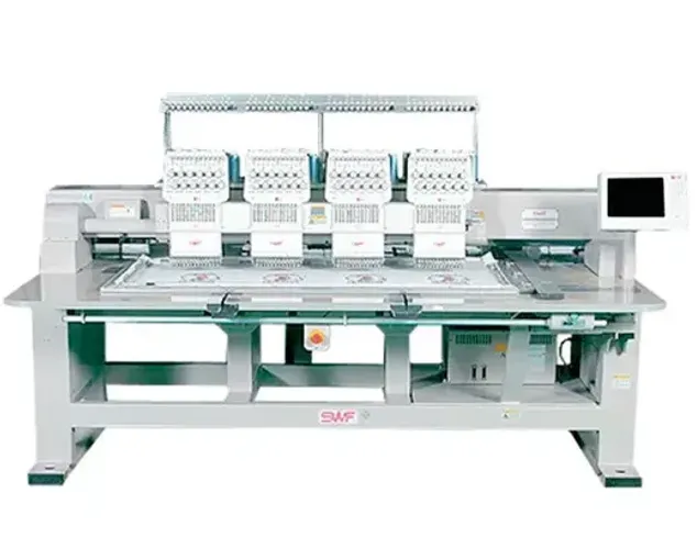 Máquina de bordar 4 cabeças e 12 cores Swf Cilindrica  SWF/E-UK-1204-45