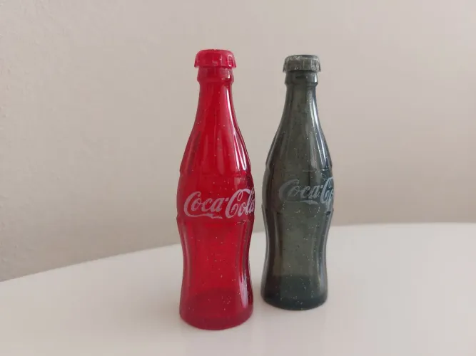 Mini Garrafas colecionáveis Coca-Cola - Década de 90