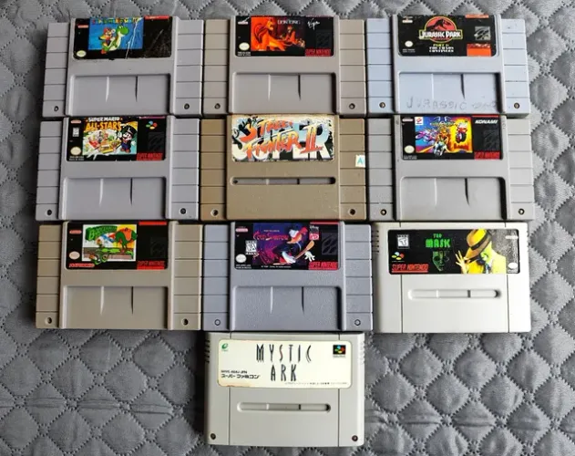 Cartuchos de Super Nintendo !!