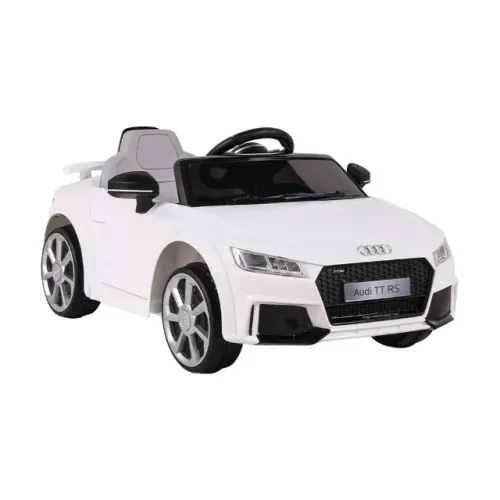 Carrinho Elétrico Infantil Audi TT RS 12V Branco Garantia e Nota Fiscal