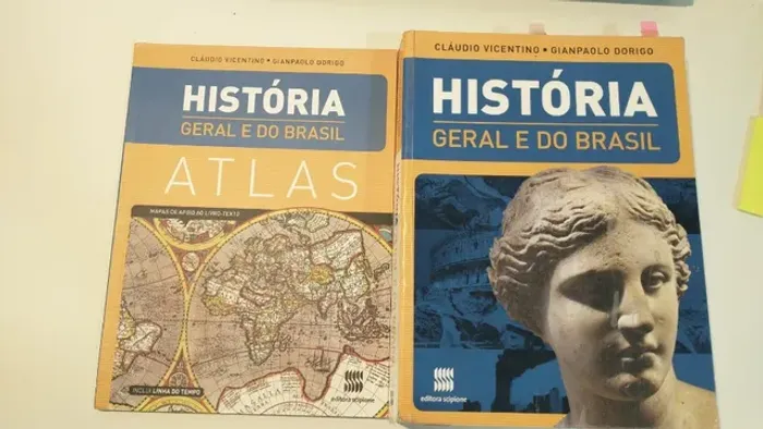 Claudio Vicentino História Geral e do Brasil Excelente Estado