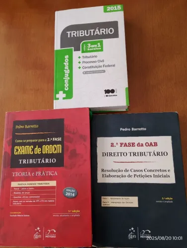Livros  de Direito Tributário 