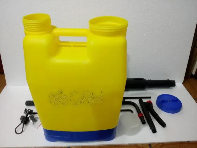 pulverizador costal 12l bomba veneno profissional - completo