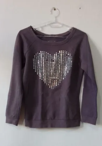 Blusa de moleton Tam M