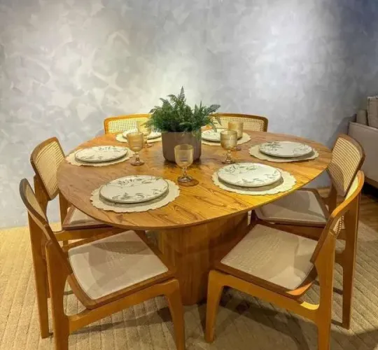 Mesa Orgânica Atenas 150cm (Nova Direto da Fábrica)