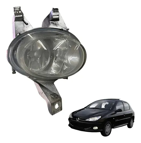Farol De Milha Lado Direito Peugeot 206 2007 2009 2010