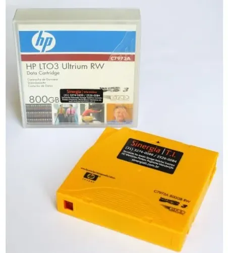 Fita LTO-3 HP C7975A 3TB Data Cartridge - Original