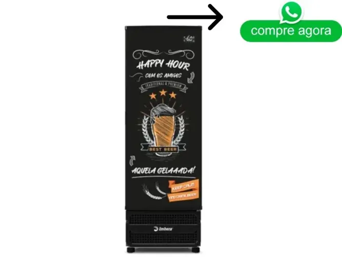Cervejeira Porta Cega Imbera 560L Nova