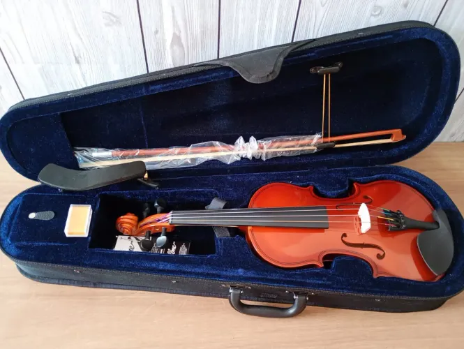 Violino 3/4 iniciantes completo e ajustado
