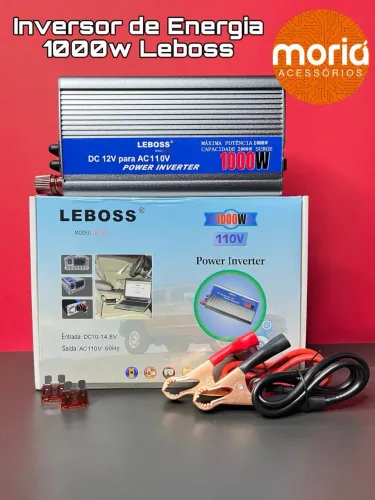Inversor de Tensão 1000w Inversor de Energia 12v para 110v Transformador Conversor