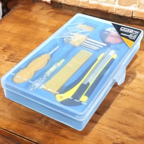 Kit de Ferramentas Completo com 16 Peças 19003 Navy+ Pro