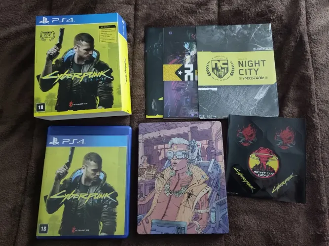 Cyberpunk 2077 PS4 Steelbook