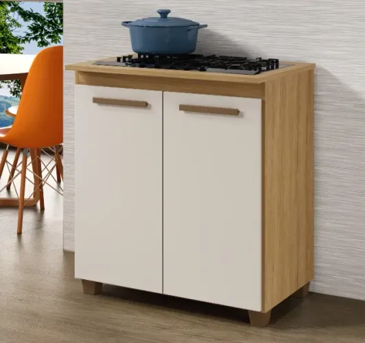 Balcão Cooktop 4 Bocas com Recorte - Receba Hoje