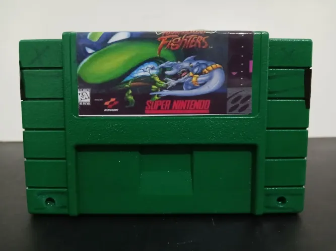 Fita Cartucho Super Nitendo Jogo Tuttles tournament Fighters