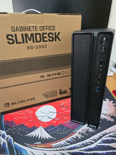 Gabinete PC Slimdesk BG-2002 com Fonte!