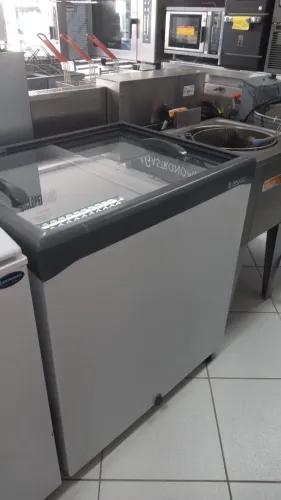 Freezer tampa de vidro deslizante Gelopar - Sadi