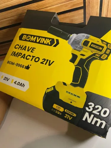 Parafusadeira Chave de impacto 21v duas bateria 320nm 