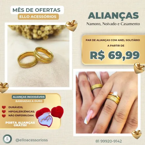 Alianças de noivado