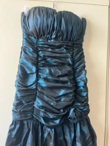 Vestido Longo Festa Tafetá