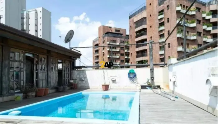 Cobertura à venda na Vila Andrade, São Paulo-SP: 3 quartos, 1 suíte, 3 banheiros, 3 vagas,