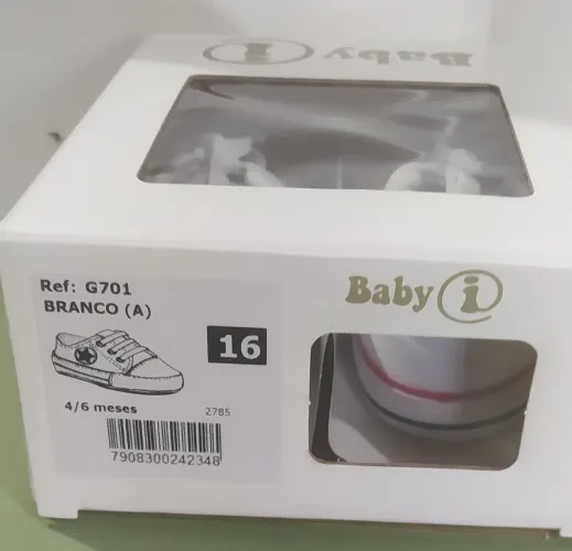 Tênis infantil Baby número 16