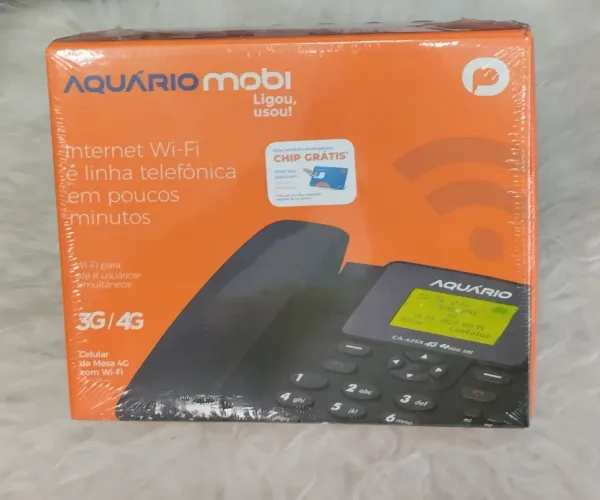 Telefone Fixo com Wi-Fi 4G - AQUÁRIO CA-425X