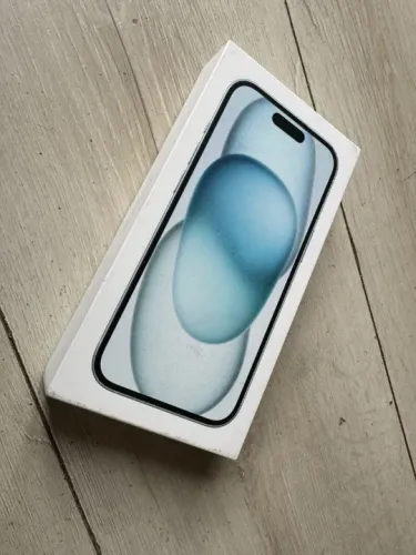 Caixa Embalagem Apple Iphone 15 128GB Blue 