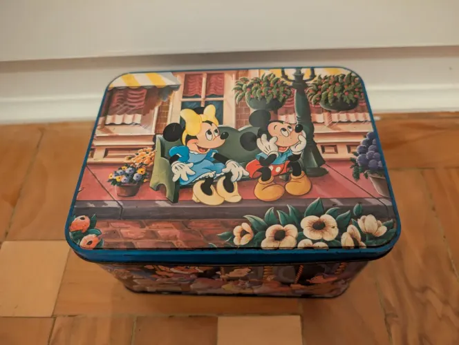 Lata Disney, vintage, 1978