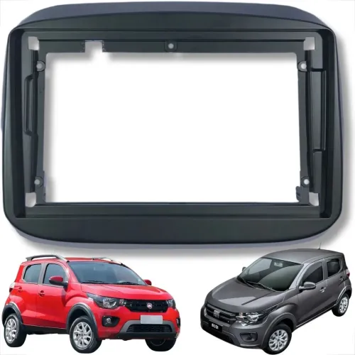 Moldura 9din Fiat Mobi
